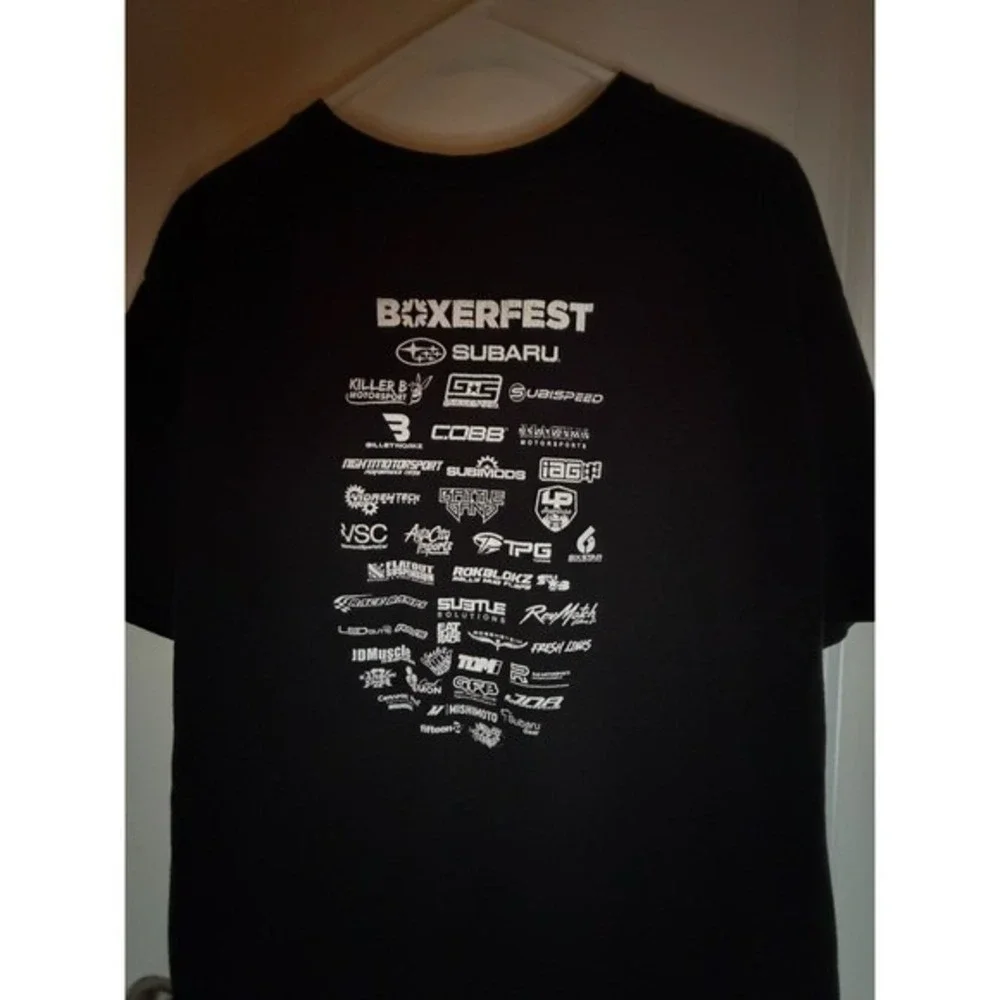 2022 Boxerfest York Pennsylvania Subaru Car Festival Graphic T-Shirt Sz Mens‎ XL